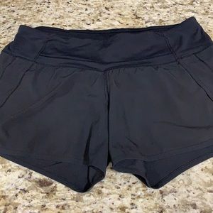Lululemon speed up short 4” size 8